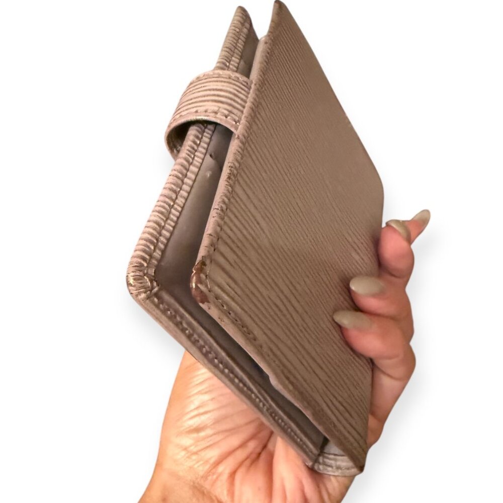 Louis Vuitton Epi Compact Snap Wallet | Gray - Picture 7 of 11